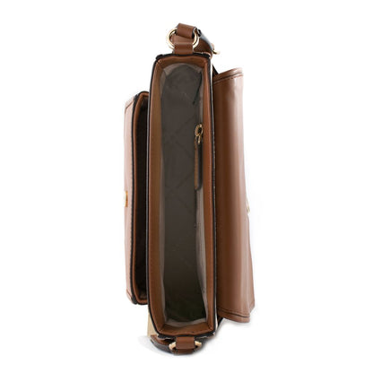 Michael Kors Beige Canvas Crossbody Bag - Bradshaw Collection