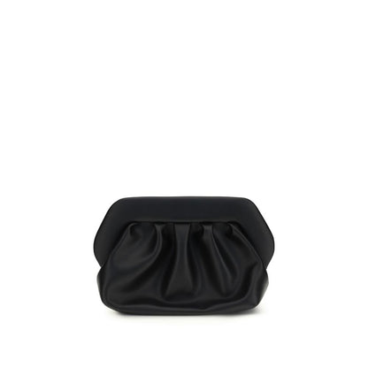 THEMOIRè Black Polyethylene Handbag - Sustainable Elegance