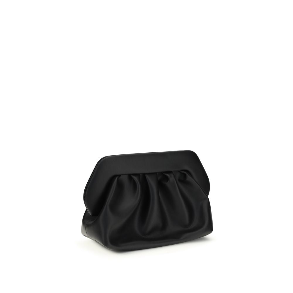 THEMOIRè Black Polyethylene Handbag - Sustainable Elegance