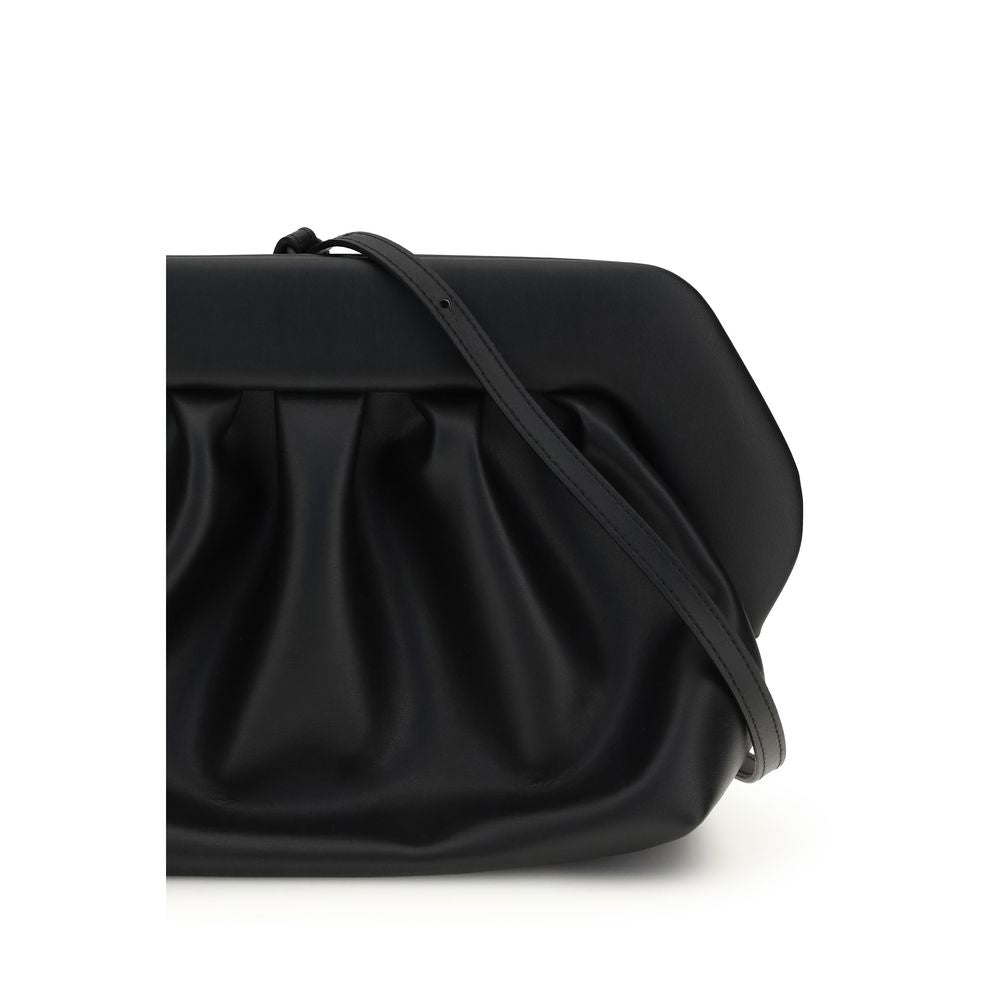 THEMOIRè Black Polyethylene Handbag - Sustainable Elegance
