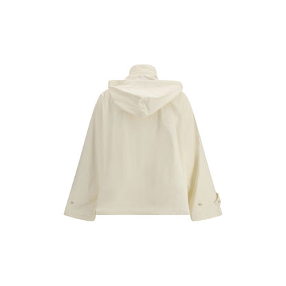 Fabiana Filippi Cream Cotton Coat