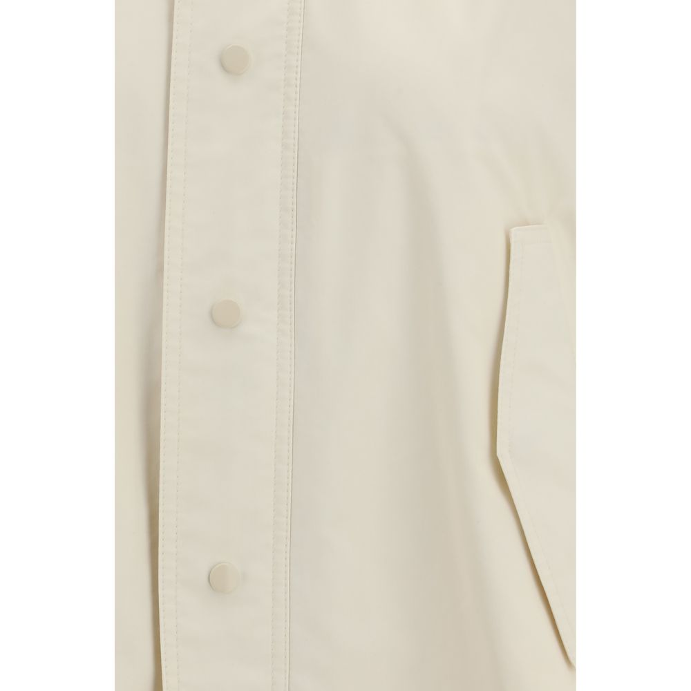 Fabiana Filippi Cream Cotton Coat