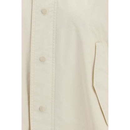 Fabiana Filippi Cream Cotton Coat