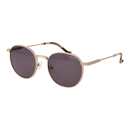 Hackett Gold Metal Sunglasses – Stylish Full-Rim, 52mm