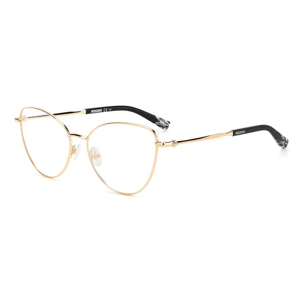 Missoni Rose Gold Stainless Steel Optical Glasses – Designer Frames