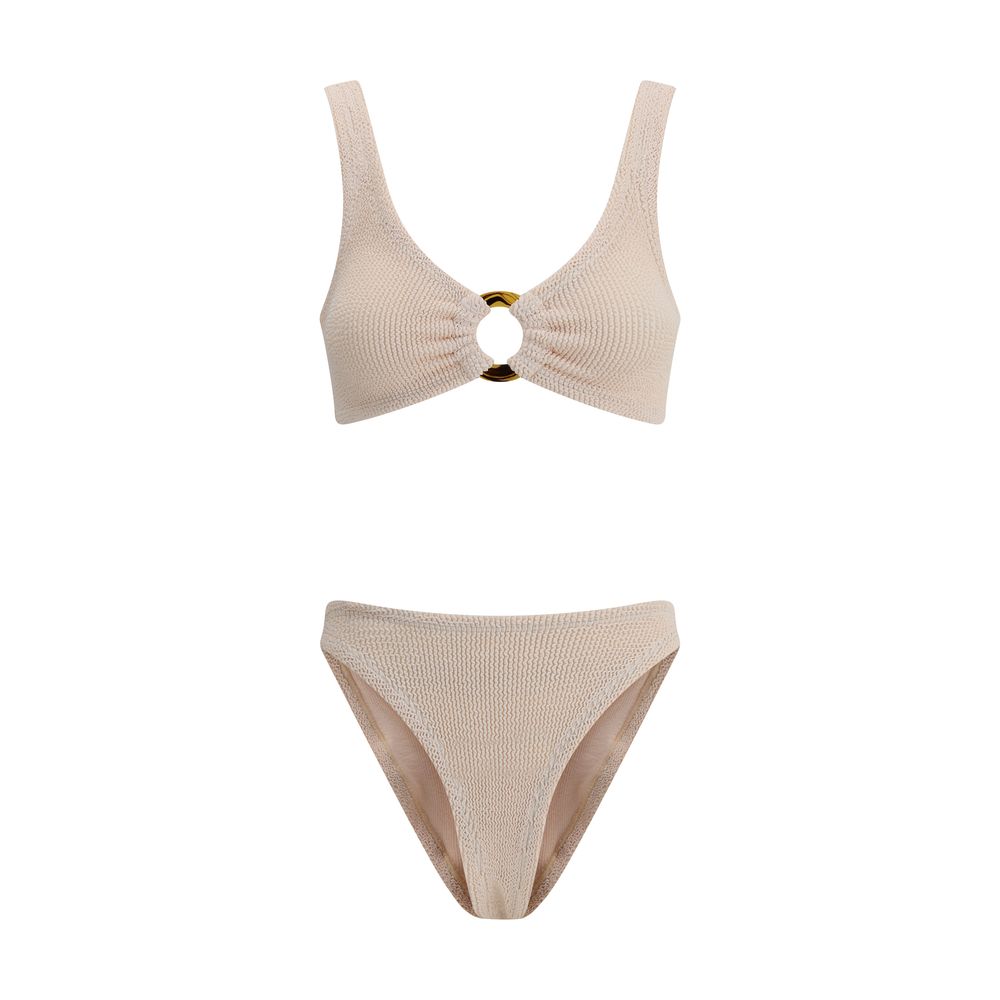 Hunza G Beige Polyamide Bikini - Julia Swimsuit