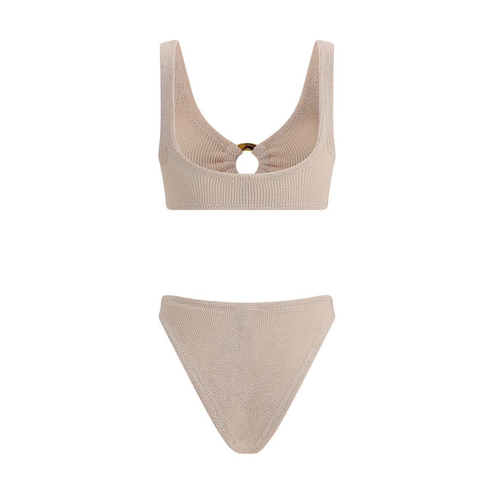 Hunza G Beige Polyamide Bikini - Julia Swimsuit