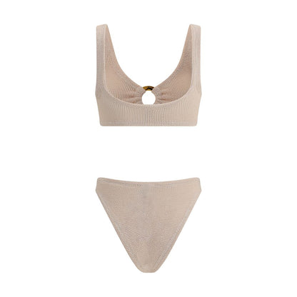 Hunza G Beige Polyamide Bikini - Julia Swimsuit
