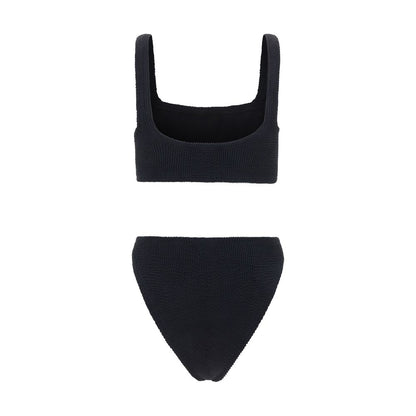 Hunza G Black Polyamide One-Piece Swimsuit