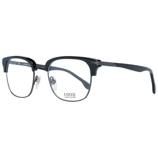 Lozza Unisex Black Metal & Plastic Optical Glasses