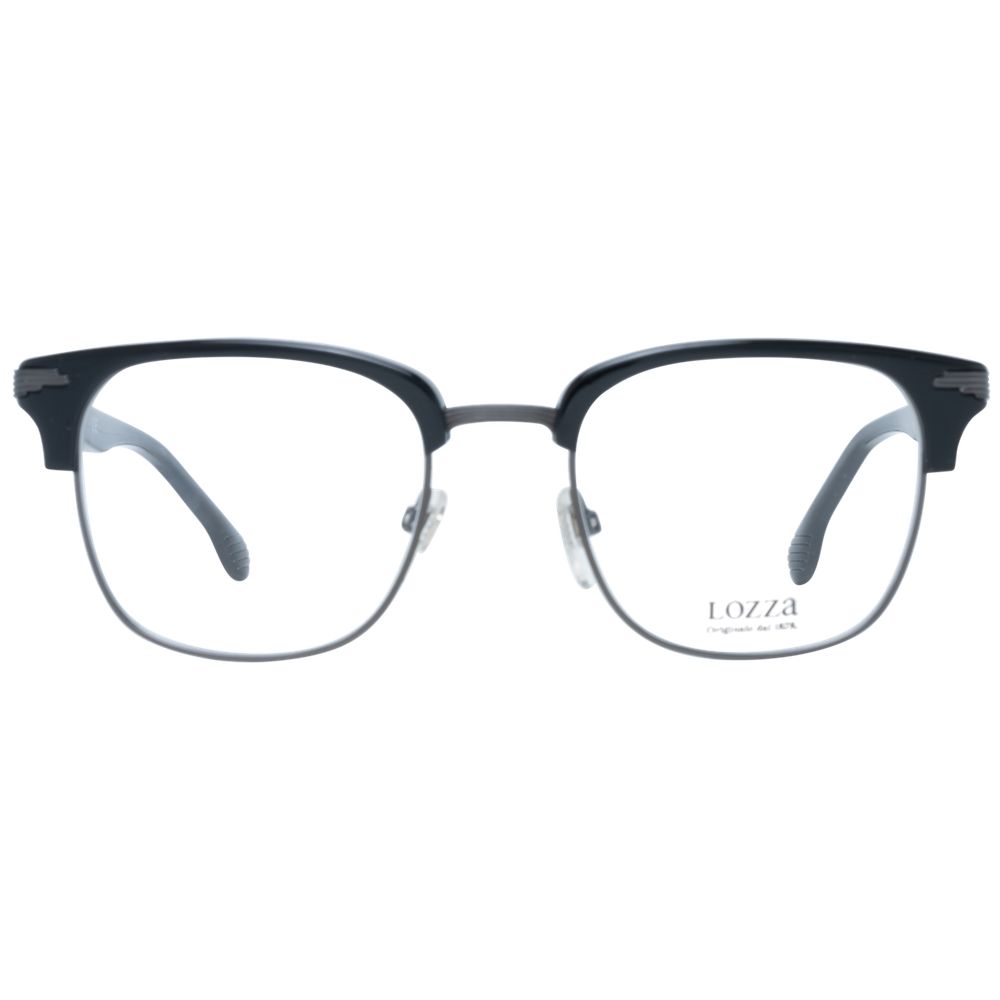 Lozza Unisex Black Metal & Plastic Optical Glasses