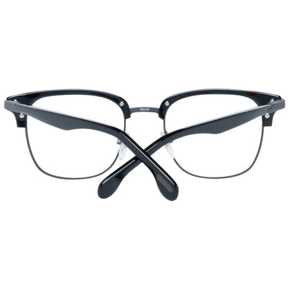 Lozza Unisex Black Metal & Plastic Optical Glasses