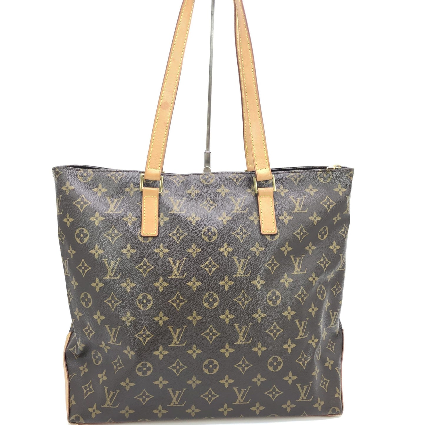 Louis Vuitton Preloved Monogram Cabas Mezzo Tote Handbag in Very Good Condition