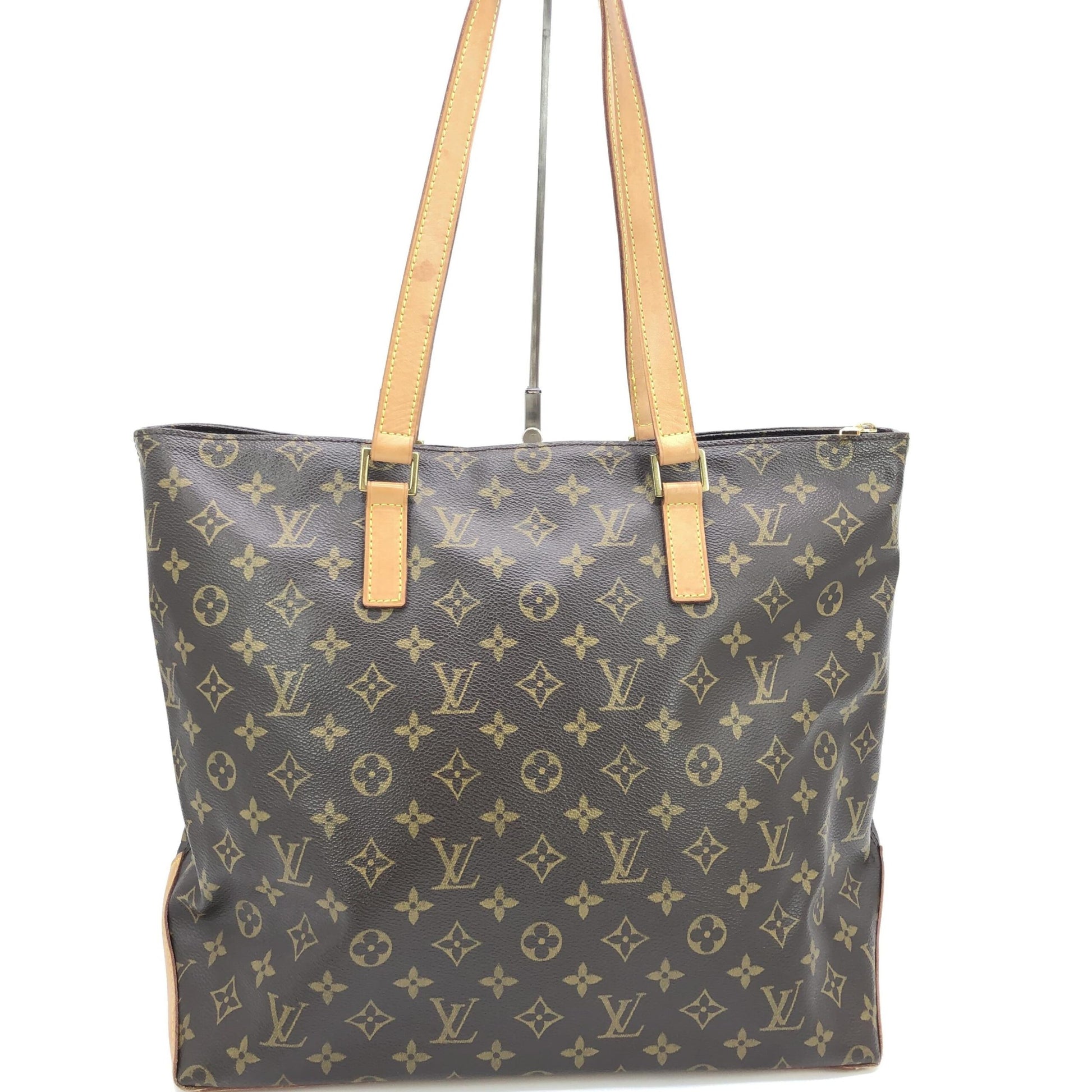 Louis Vuitton Preloved Monogram Cabas Mezzo Tote Handbag in Very Good Condition