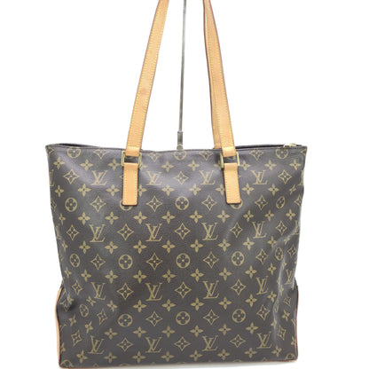 Louis Vuitton Preloved Monogram Cabas Mezzo Tote Handbag in Very Good Condition