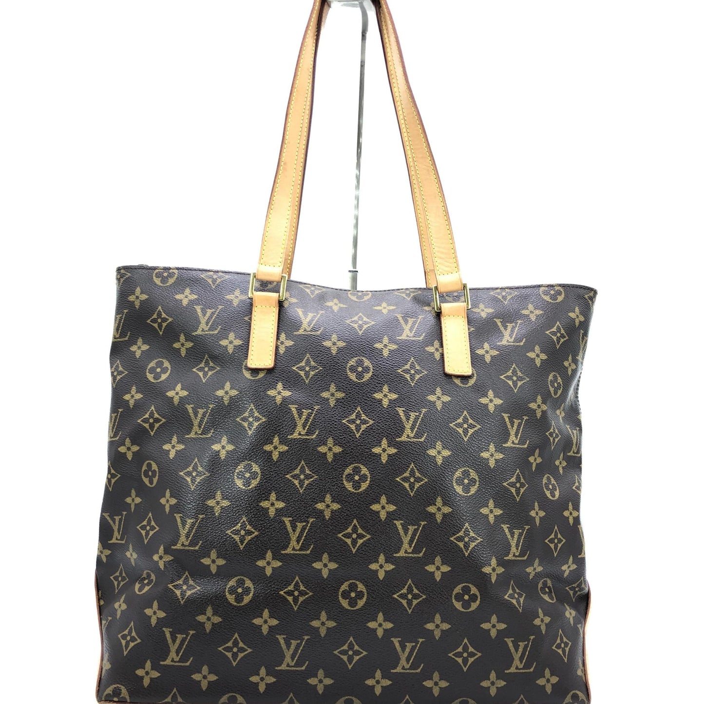 Louis Vuitton Preloved Monogram Cabas Mezzo Tote Handbag in Very Good Condition