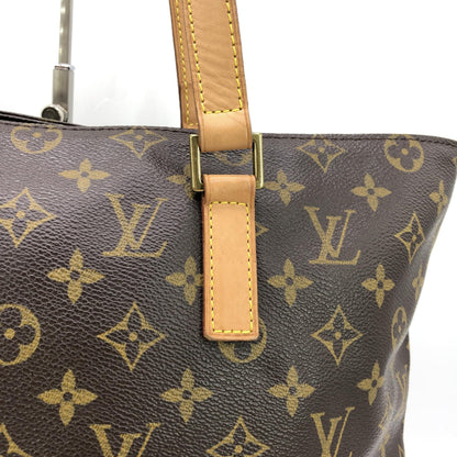 Louis Vuitton Preloved Monogram Cabas Mezzo Tote Handbag in Very Good Condition