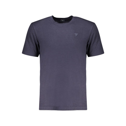 Guess Jeans Blue Modal Men T-Shirt