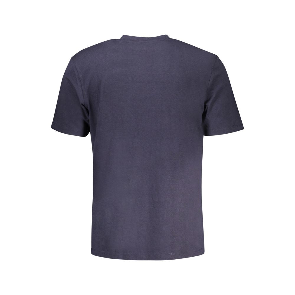 Guess Jeans Blue Modal Men T-Shirt