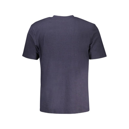 Guess Jeans Blue Modal Men T-Shirt