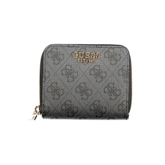 Guess Jeans Black Polyethylene Women Wallet - Laurel II SLG