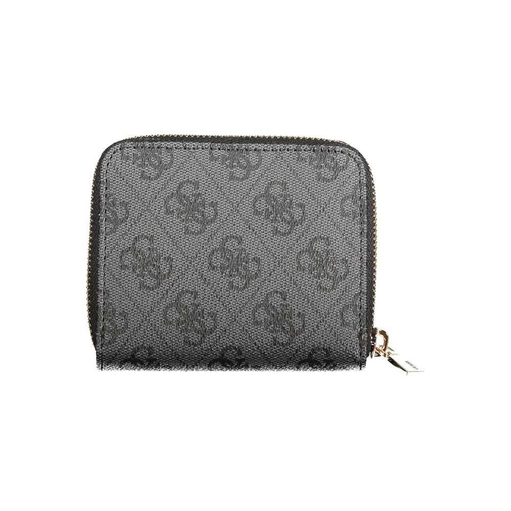 Guess Jeans Black Polyethylene Women Wallet - Laurel II SLG