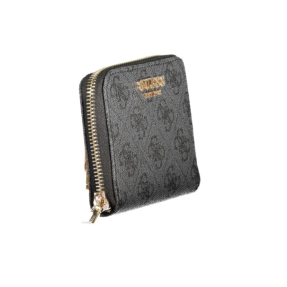 Guess Jeans Black Polyethylene Women Wallet - Laurel II SLG