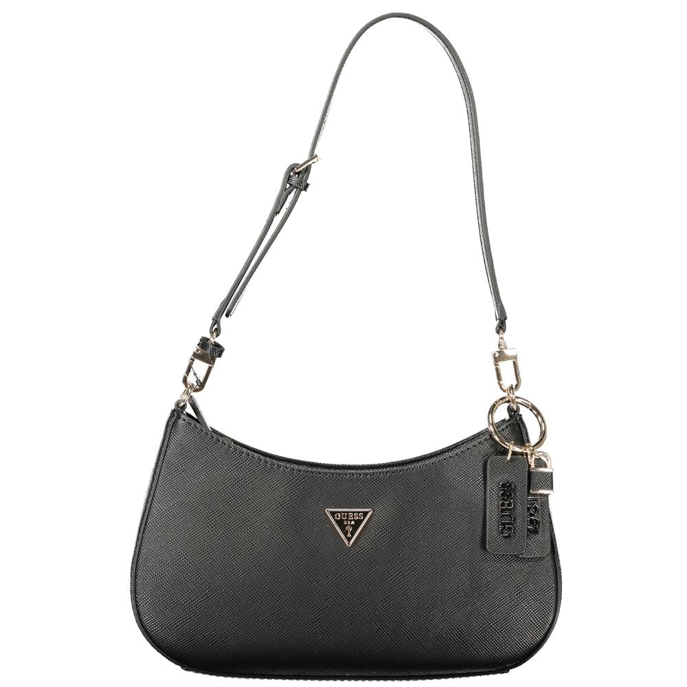 Guess Jeans Black Polyethylene Women Handbag - Noelle II