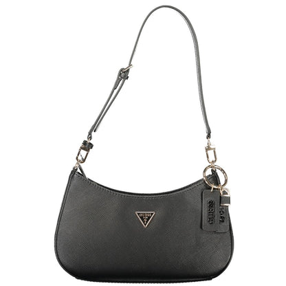 Guess Jeans Black Polyethylene Women Handbag - Noelle II