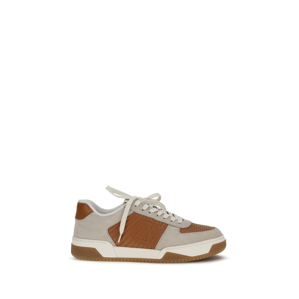 Valentino Garavani Multicolor Calf Leather Sparry Sneakers