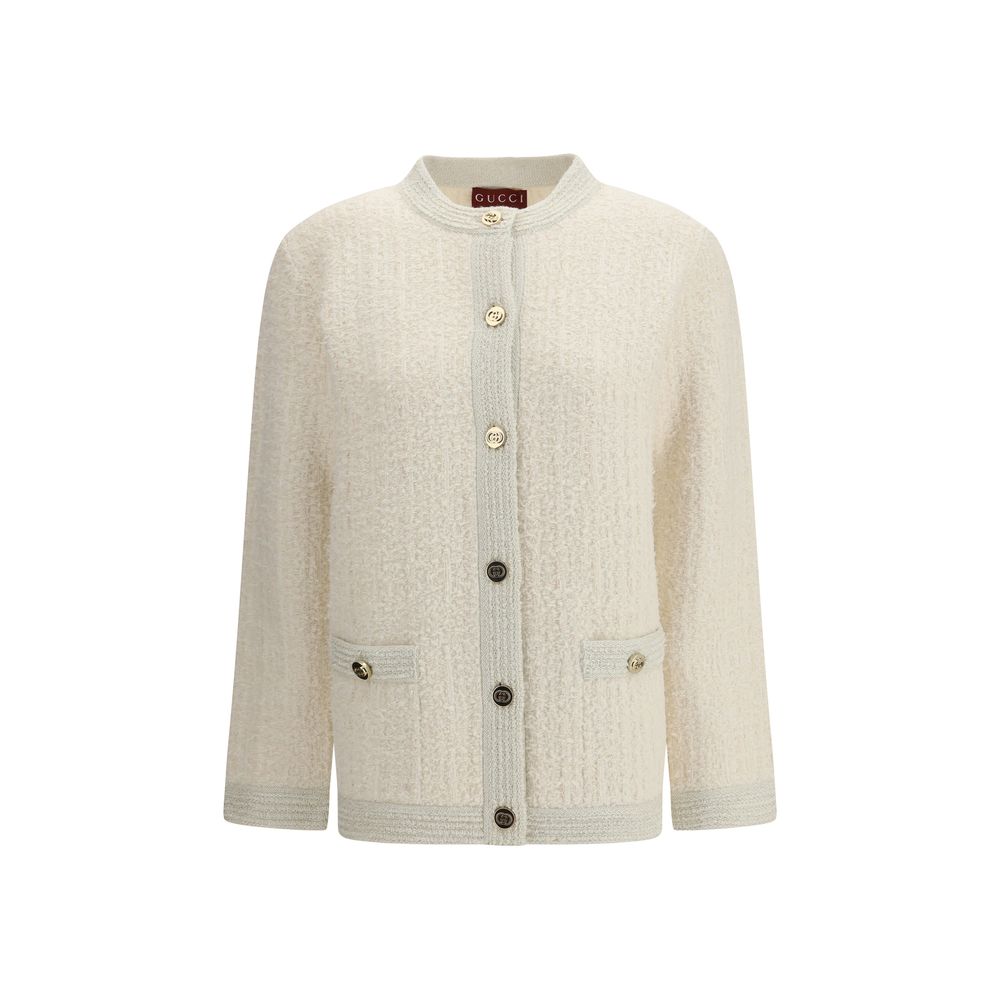 Gucci Beige Wool Cardigan: Timeless Luxury Redefined