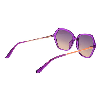 Guess Women's Sunglasses – Purple Square Frame, Gradient Lenses