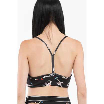 Moschino Black Polyester Tank Tops for Women