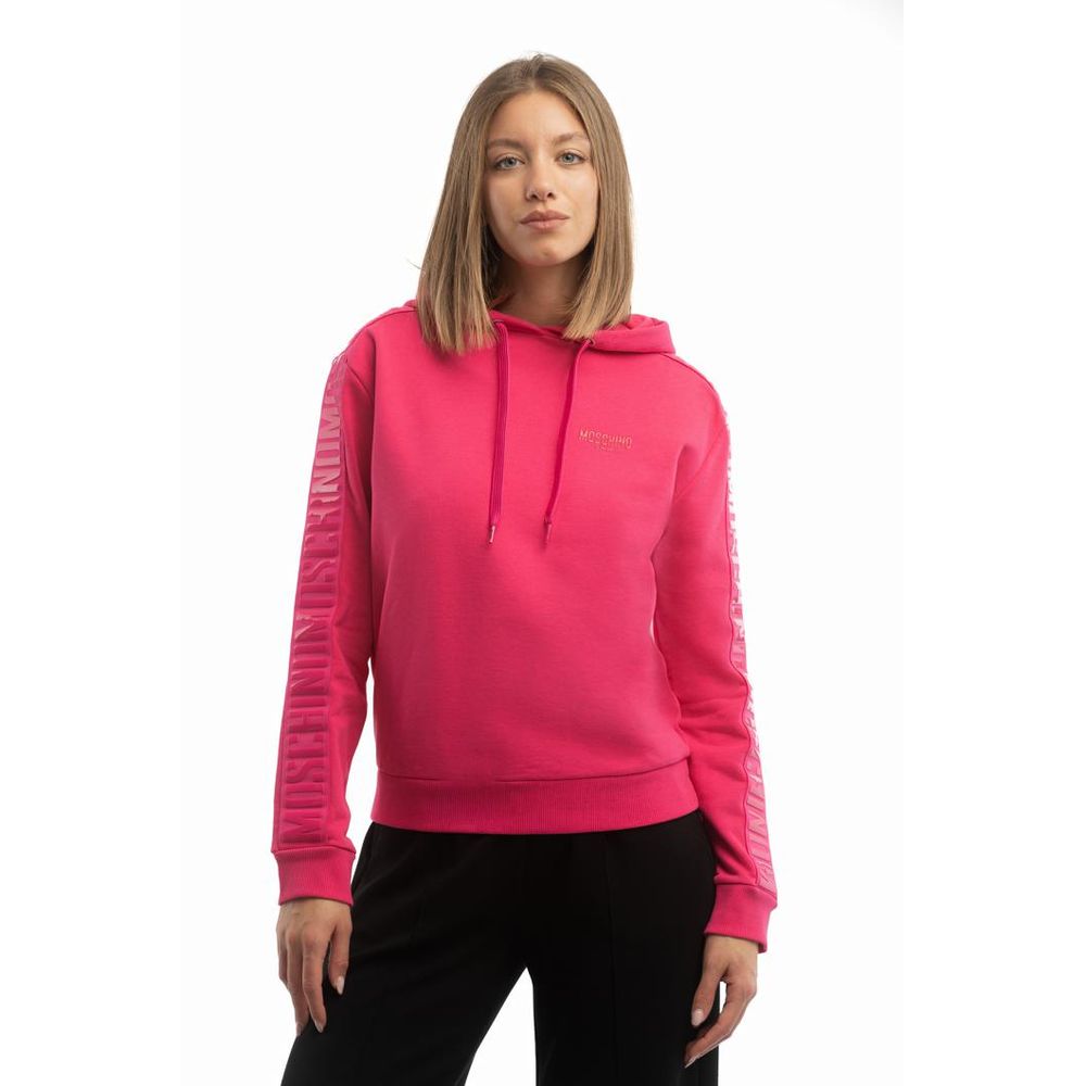 Moschino Fuchsia Cotton Sweatshirt - Women's S