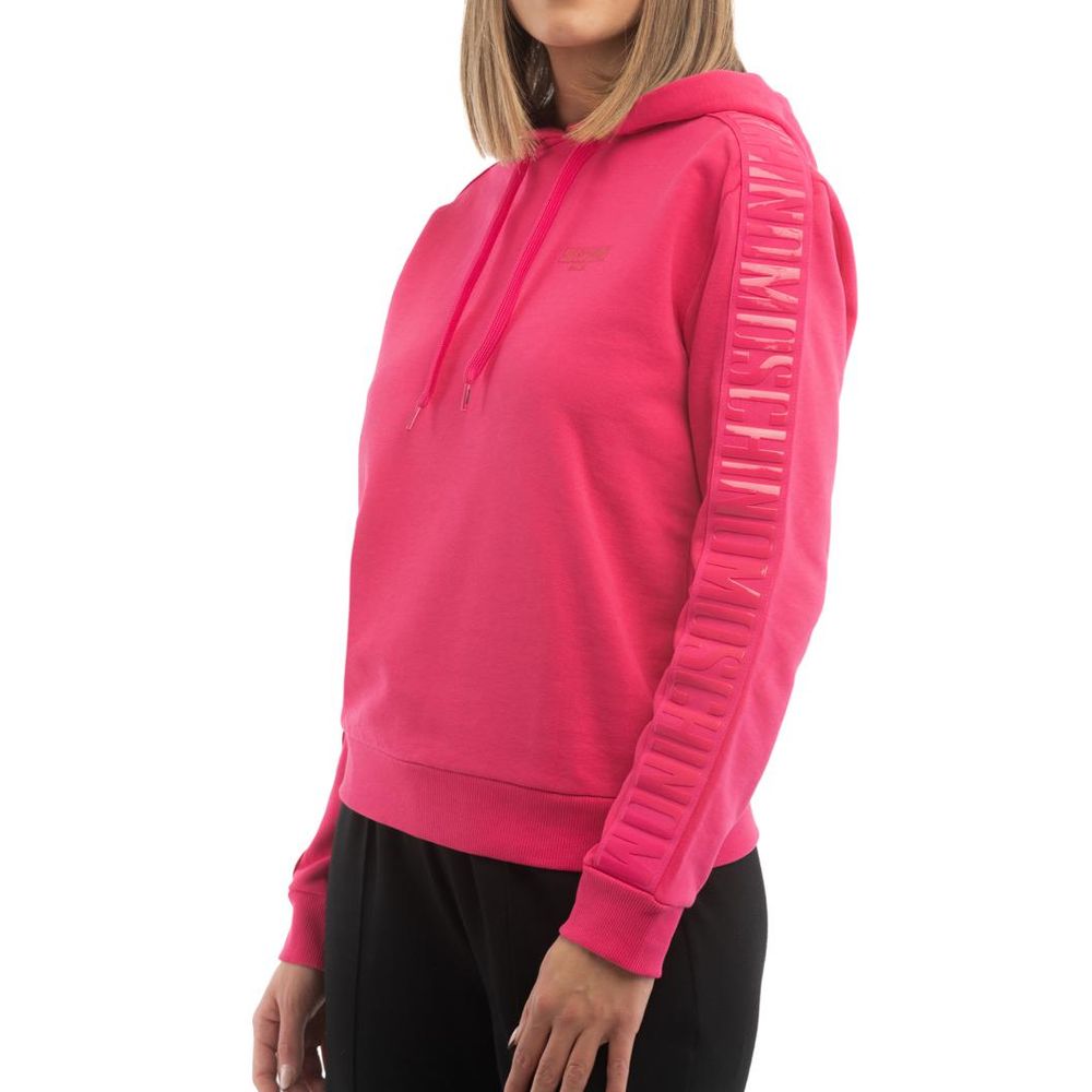 Moschino Fuchsia Cotton Sweatshirt - Women's S