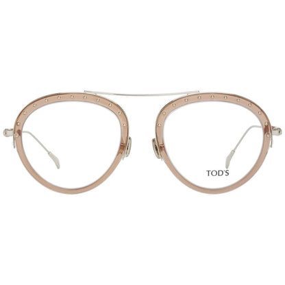Tod's Women’s Optical Glasses – Brown Oval Frame, 52mm