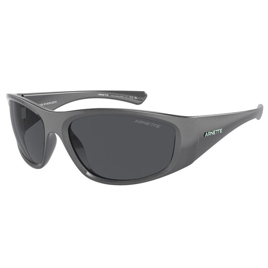 Arnette Men’s Sunglasses – Grey Resin Frame, Category 3 Lenses