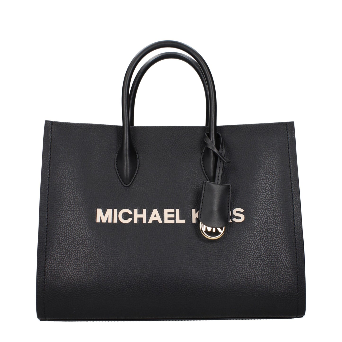 Michael Kors Black Leather Handbag - Timeless Elegance