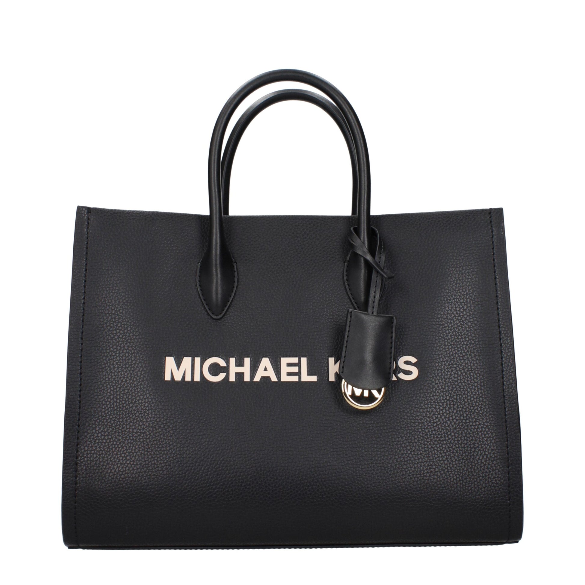 Michael Kors Black Leather Handbag - Timeless Elegance