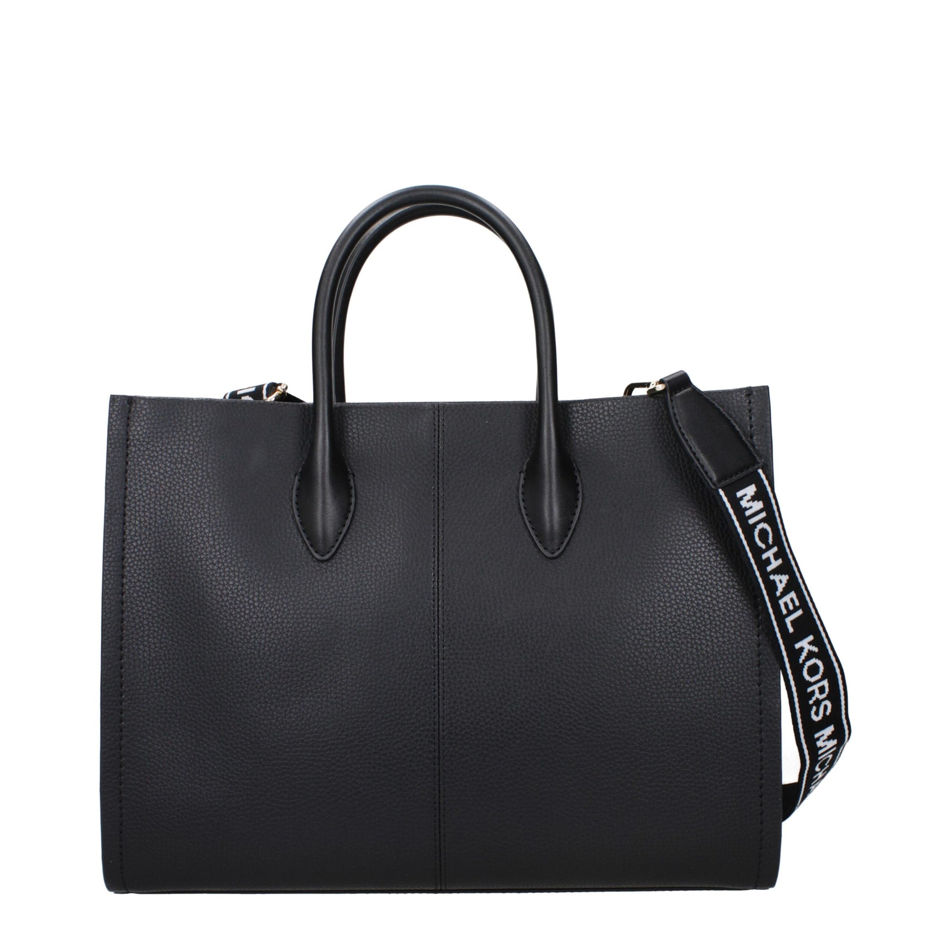 Michael Kors Black Leather Handbag - Timeless Elegance