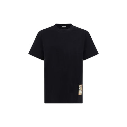 Burberry Black Cotton T-Shirt - Timeless Casual Wear