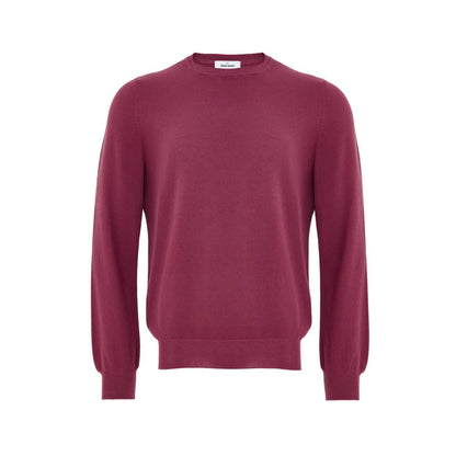 Gran Sasso Purple Cotton Sweatshirt - Classic Comfort and Style