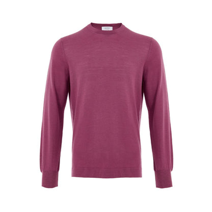 Gran Sasso Purple Wool Sweatshirt