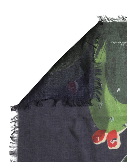 Dolce & Gabbana Multicolor Taormina Modal Shawl for Men