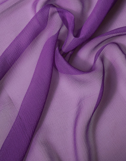 Dolce & Gabbana Purple Silk Neck Wrap Shawl Scarf