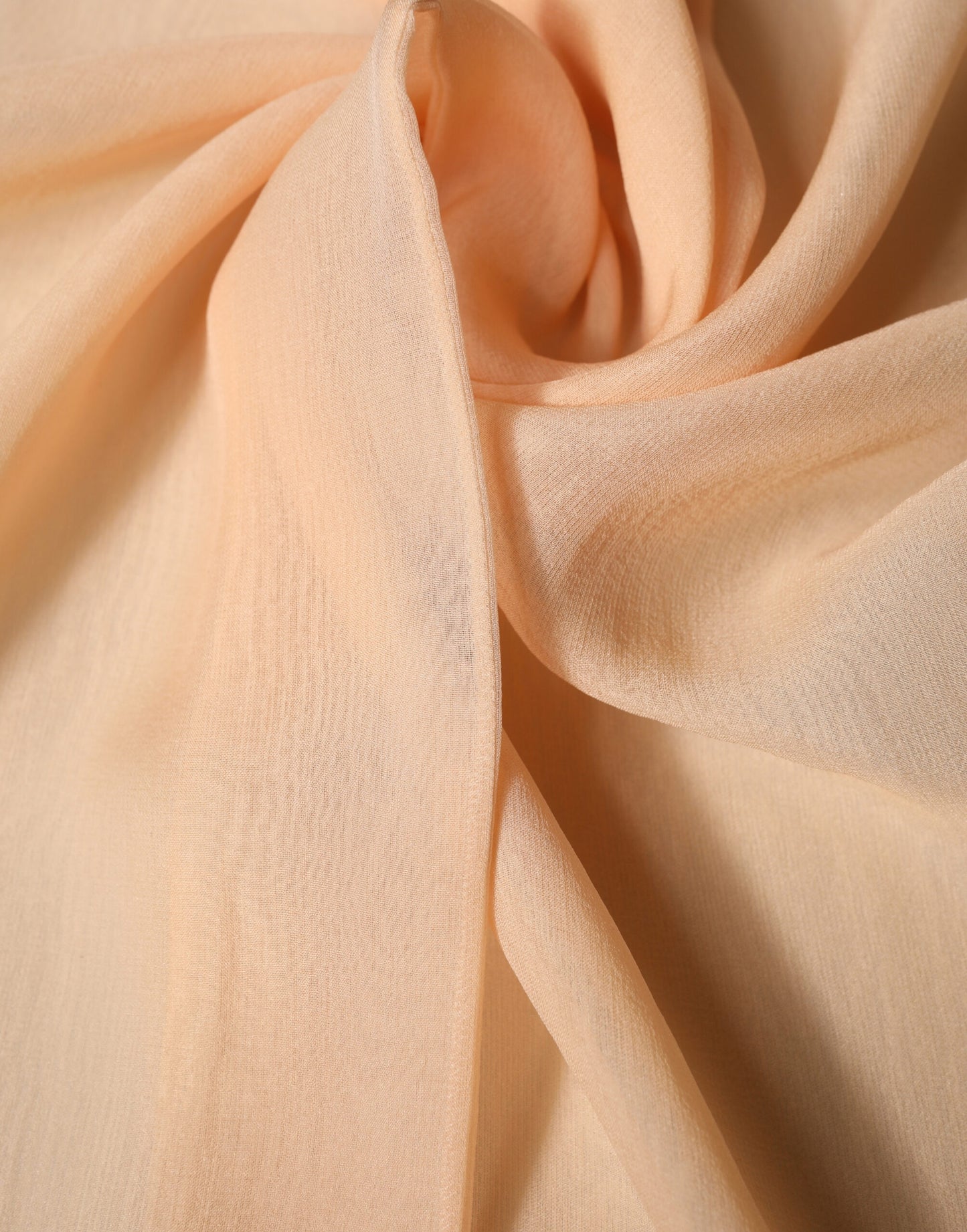 Dolce & Gabbana Beige Silk Sash Wrap Foulard Stole