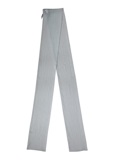 Dolce & Gabbana Light Blue Silk Sash Wrap Foulard Scarf