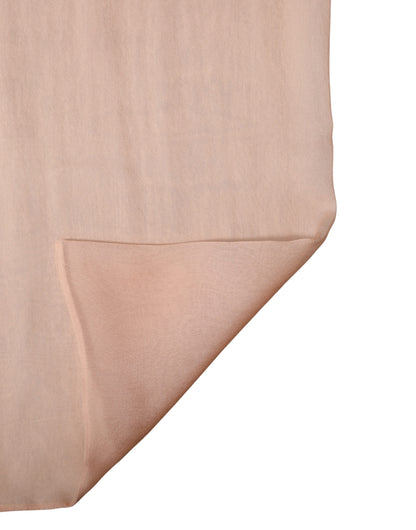 Dolce & Gabbana Light Pink Silk Sash Wrap Foulard