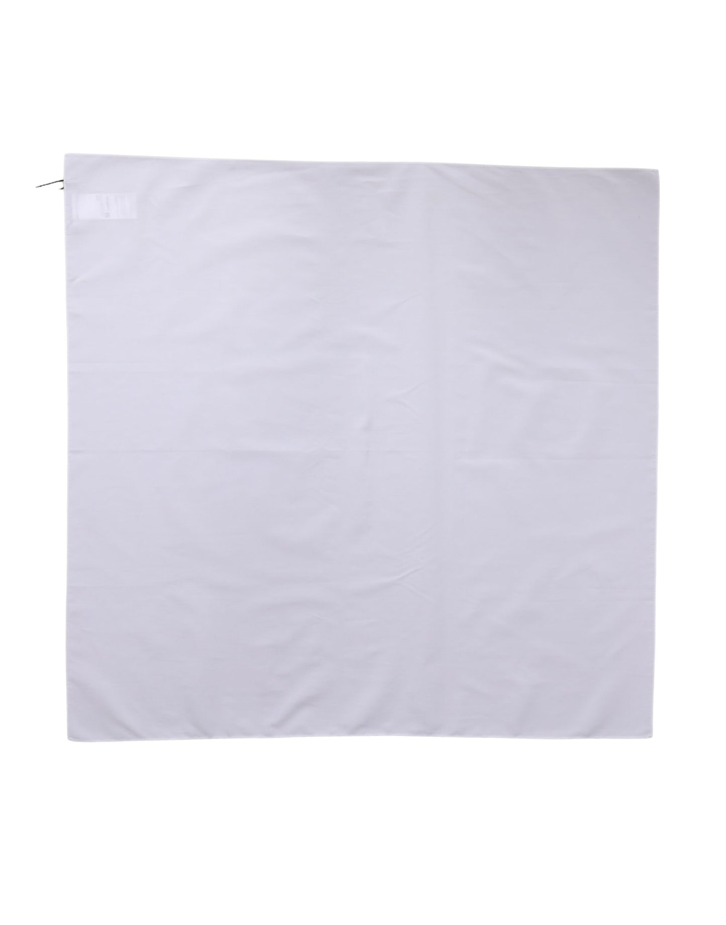 Dolce & Gabbana White Cotton Wrap Square Shawl Scarf