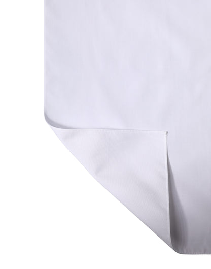 Dolce & Gabbana White Cotton Wrap Square Shawl Scarf